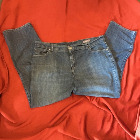 Gloria Vanderbilt Amanda Jeans 16/18 - Picture 2 of 6